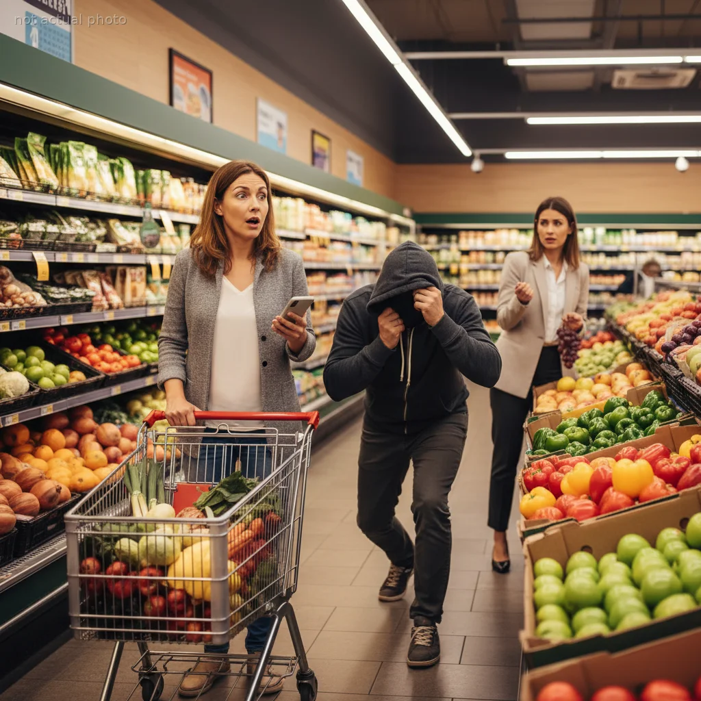 This Wife Confronted Her Husband After He Literally Hid From His Toxic Ex in the Supermarket