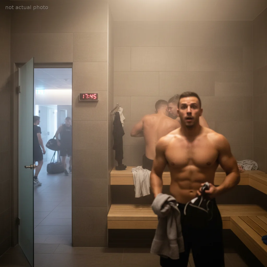"Alpha" Gym Member Claims He Was "Outed" After Being Caught in a Public Steam Room Tryst
