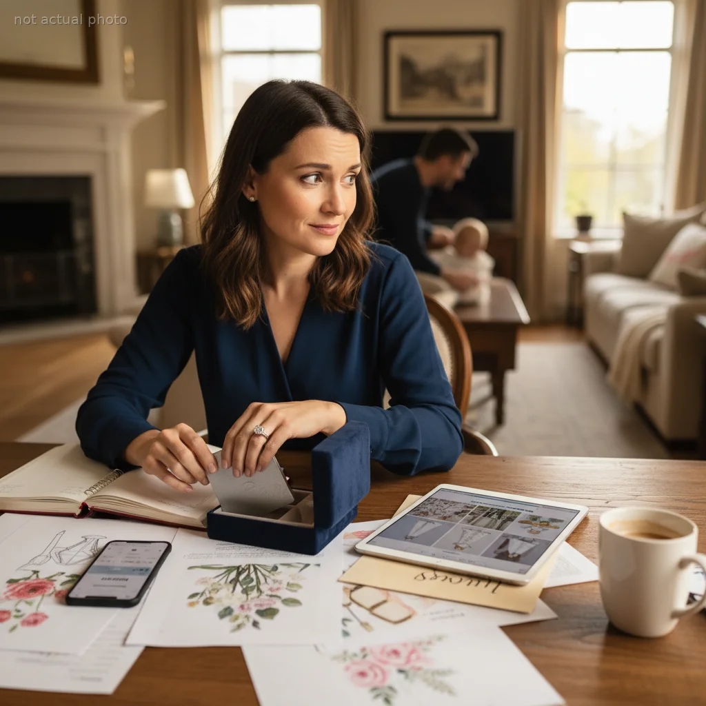She’s Planning a Wedding While Hiding a Secret Fortune From the Father of Her Child