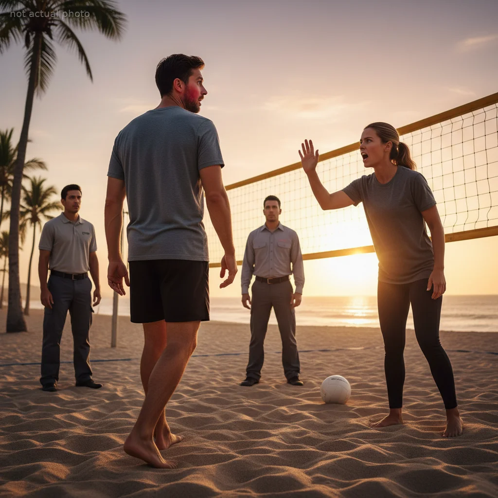 AITA For Breaking Up With My Girlfriend After She Slapped Me Over A Volleyball Accident?