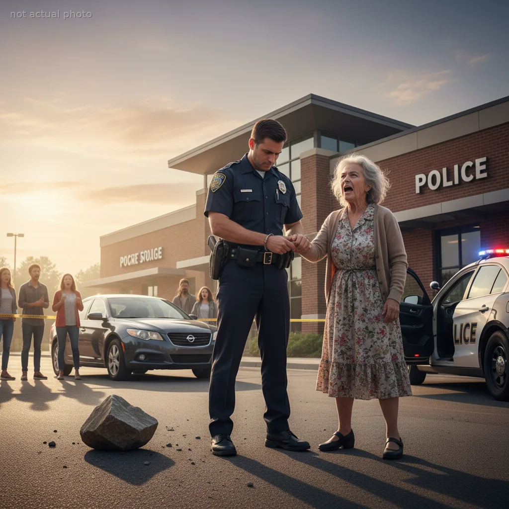 This Cop Had to Handcuff His Own Mother-In-Law After She Created a Public Scene Outside the Police Station
