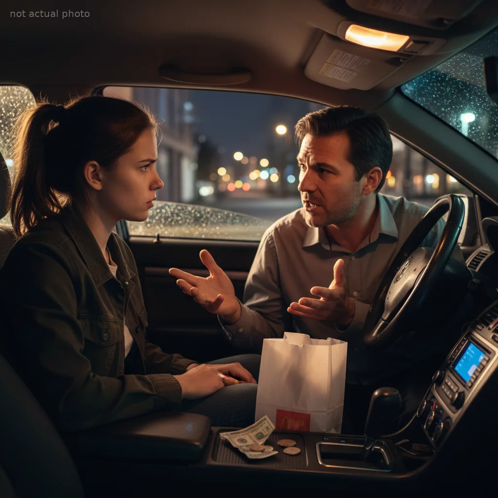 This Woman Spent Days Driving Her Ex To Work, But A $25 Dinner Offer Turned Into A Toxic Confrontation