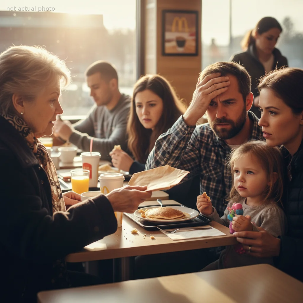 Elderly Woman Refuses To Take No For An Answer At McDonald’s, Forcing This Dad To Reach His Breaking Point