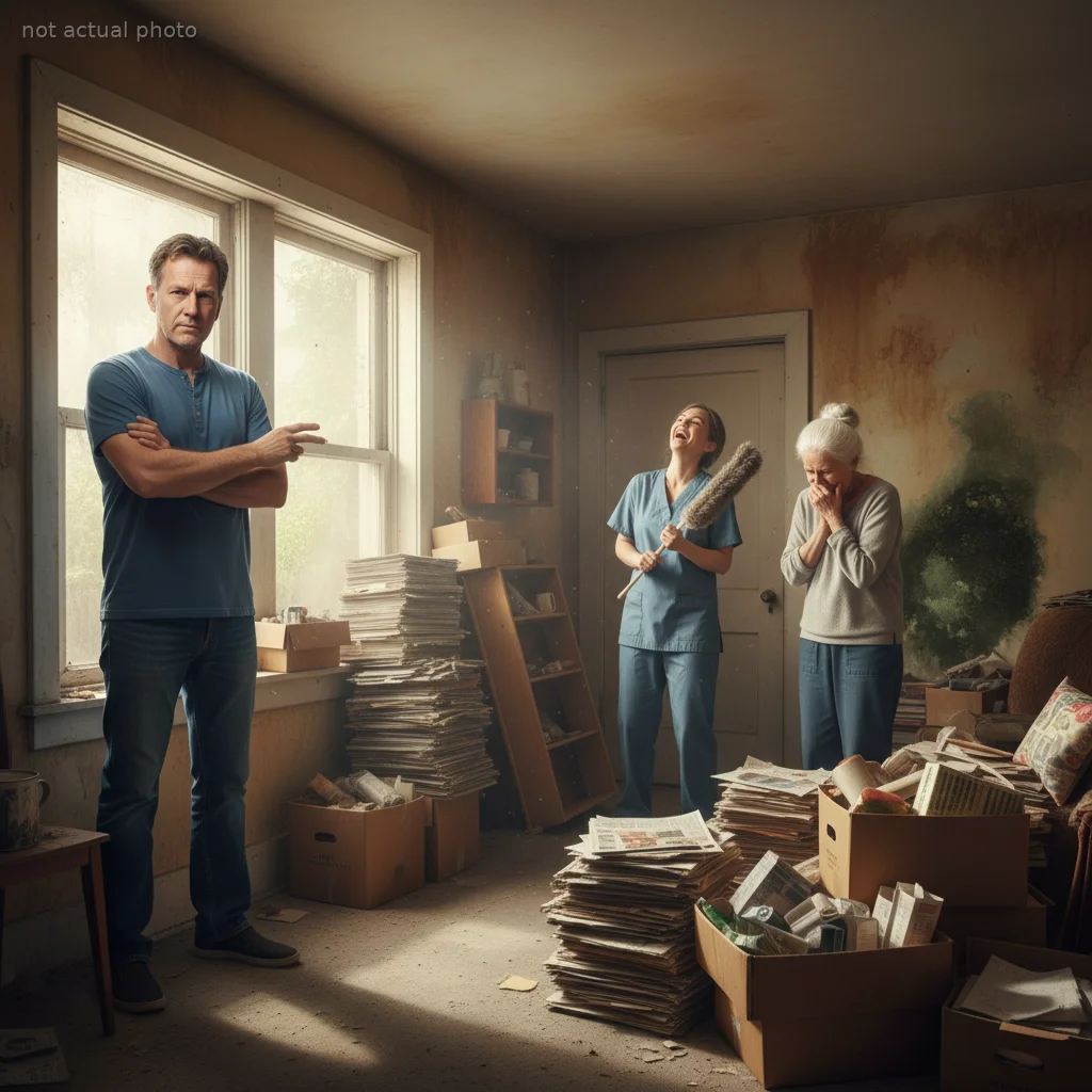 This Dad Put His Foot Down After Discovering the "Black Mold" Secret His Wife Kept for a Year
