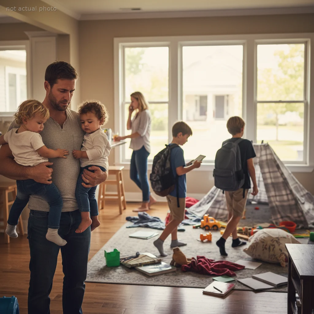 He Wants a Divorce After His Wife's Ex Turned the Stepkids Against His Toddlers