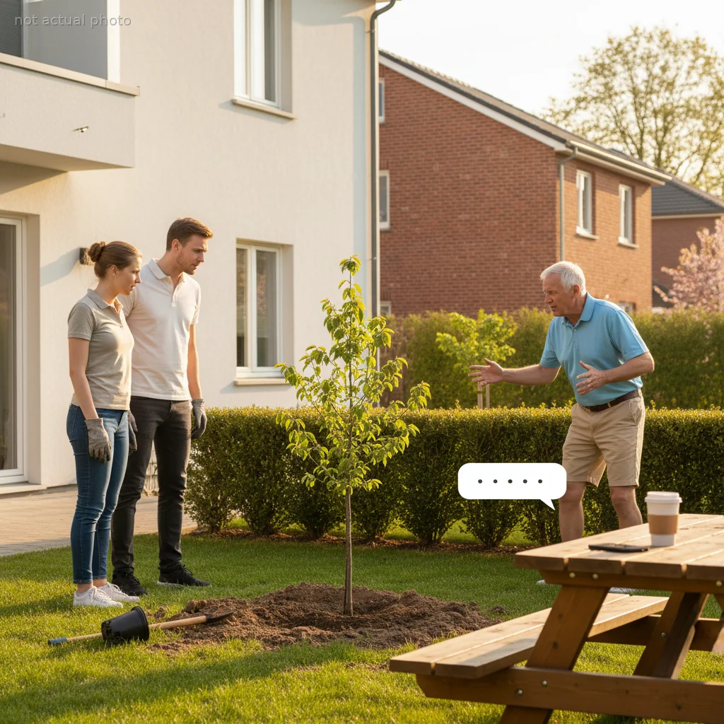 Neighbor Demands They Cut Down a Newly Planted Tree, Then Sends a Surprising Text the Next Morning