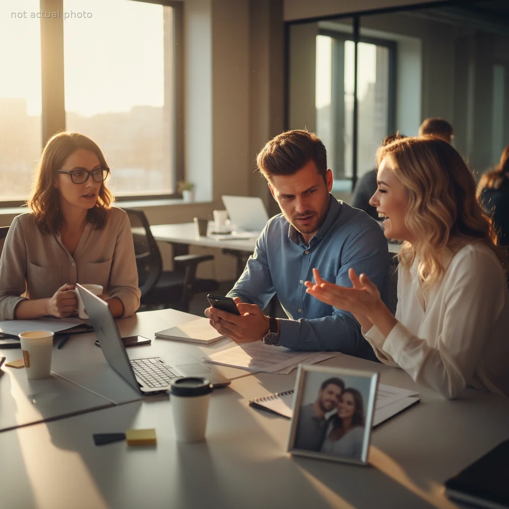 This Employee Caught Her Coworker Hiding His Phone From His Girlfriend, Now She's Debating Exposing His 'Work Spouse'