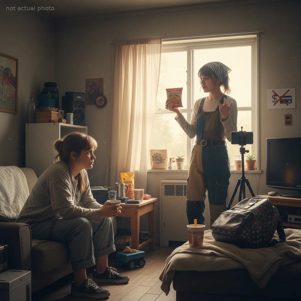 She Tried 'Poverty Roleplay' for Social Media Clout—Then Accused Her Genuinely Poor Roommate of 'Gatekeeping Struggle'