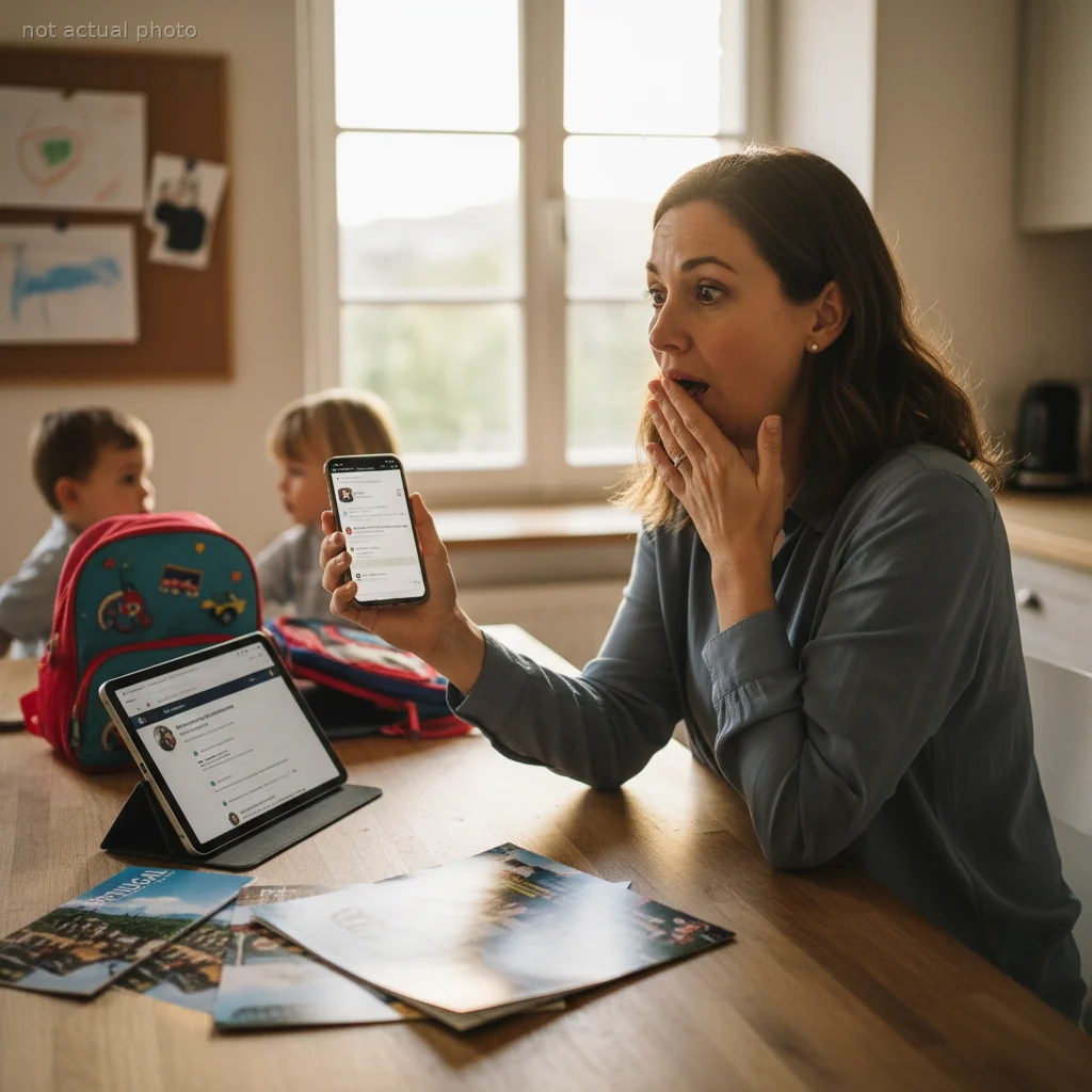Woman Foils Husband's Secret Flight to Portugal With Their Kids After Spotting His Hidden Online Account