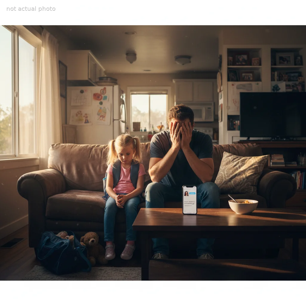 Dad Despairs After His Ex Constantly Skips Visitation Time for Random Hookups