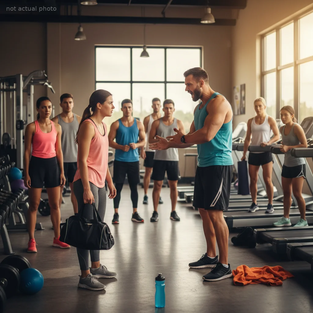 This Trainer Tried to Publicly Shame a Client for Being Late, but the Comeback Left Him Speechless