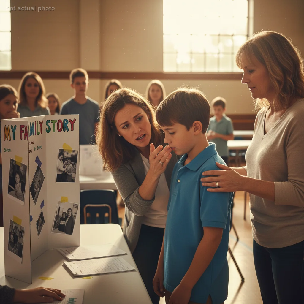 This Aunt Stepped In When A Nervous Mom Refused To Let Her Son Speak For Himself
