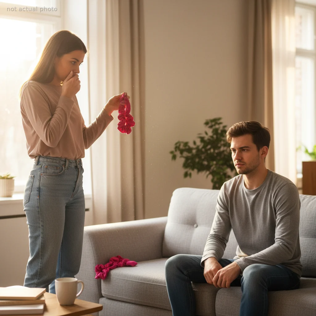Woman Finds a Stranger's Scrunchie in Her Boyfriend's Apartment, and His 10-Minute Silence Says It All
