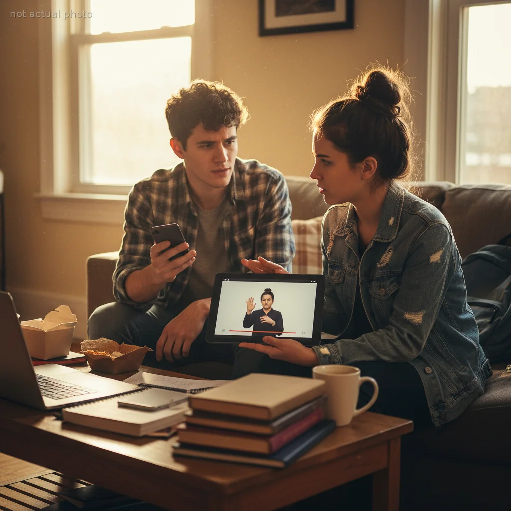 College Student Refuses to Let His Girlfriend Use His Phone for an ASL App, Sparking a Major Relationship Debate