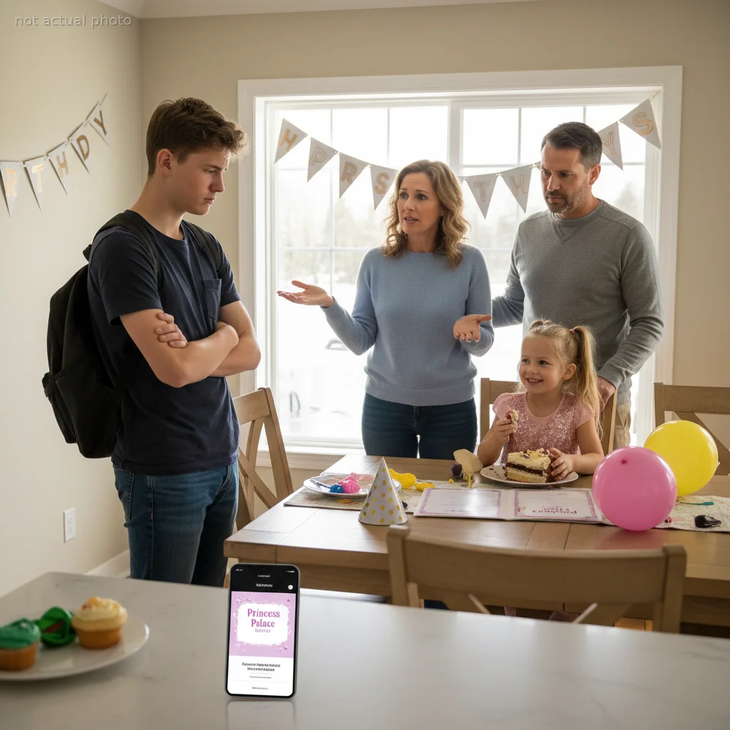 Mom Swaps Teen's 18th Birthday Dinner For Stepsister's Favorite Spot, Outraged Son Skips The Party Entirely