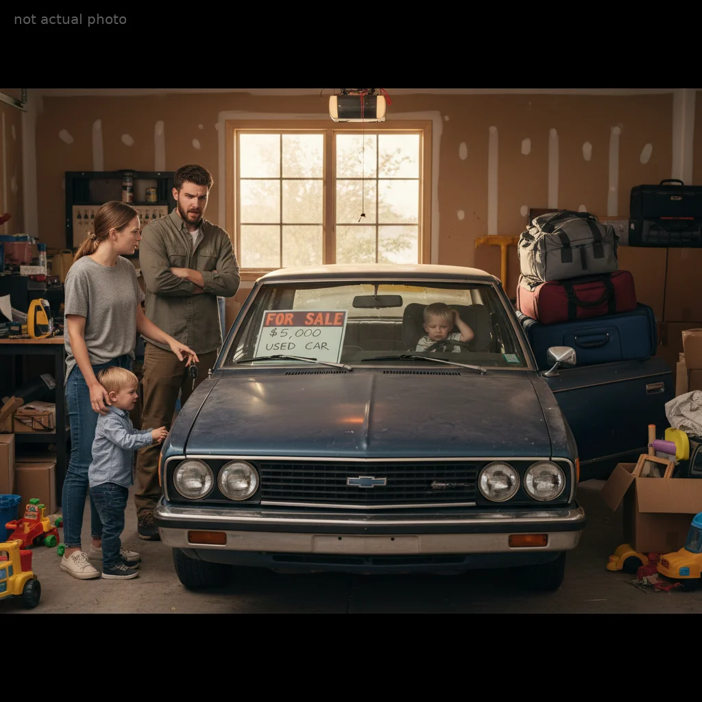 Husband Refuses to Buy a $5k Used Car for His Visiting Wife, Expects Her to Drive Him to Work with Two Toddlers