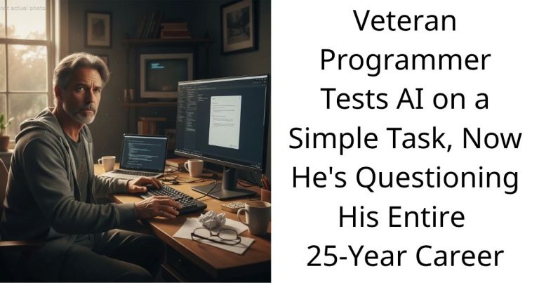 Veteran Programmer Tests AI on a Simple Task, Now He’s Questioning His Entire 25-Year Career