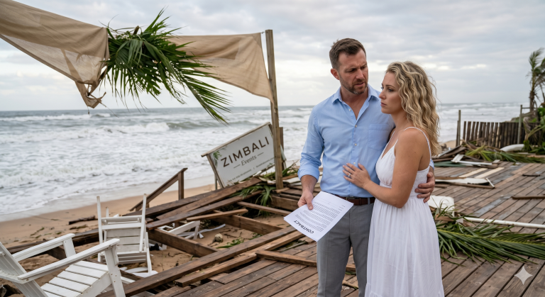 Couple Battles Wedding Venue for Refund After Hurricane Melissa Destroys Their Tropical Dream