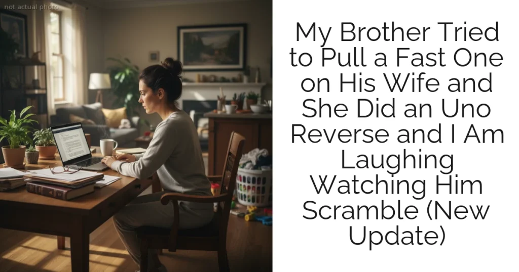 My Brother Tried to Pull a Fast One on His Wife and She Did an Uno Reverse and I Am Laughing Watching Him Scramble (New Update)