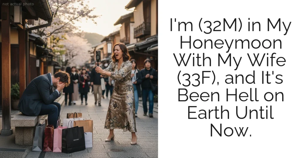 I'm (32M) in My Honeymoon With My Wife (33F), and It's Been Hell on Earth Until Now.