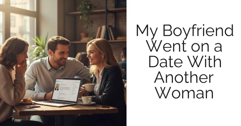 My Boyfriend Went on a Date With Another Woman