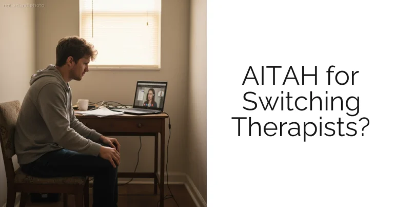 AITAH for Switching Therapists?