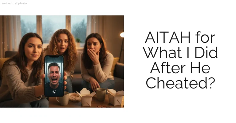 AITAH for What I Did After He Cheated?