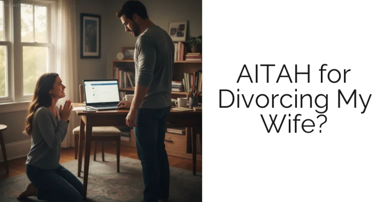 AITAH for Divorcing My Wife?