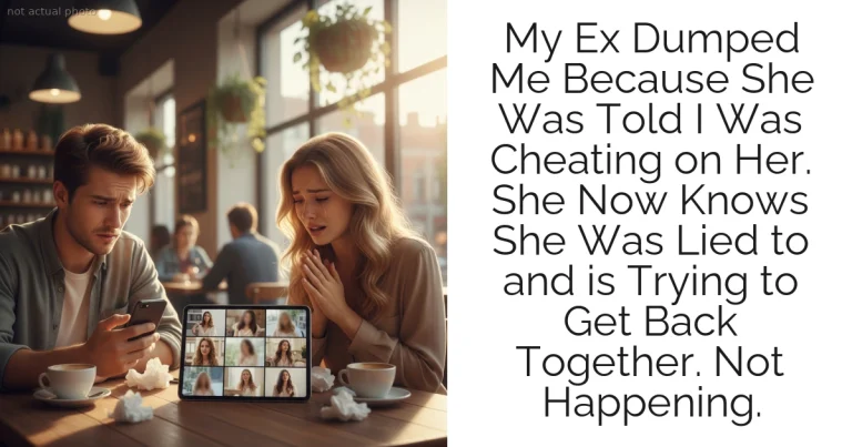 My Ex Dumped Me Because She Was Told I Was Cheating on Her. She Now Knows She Was Lied to and is Trying to Get Back Together. Not Happening.