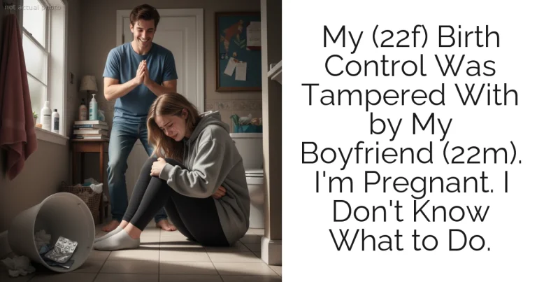 My (22f) Birth Control Was Tampered With by My Boyfriend (22m). I'm Pregnant. I Don't Know What to Do.
