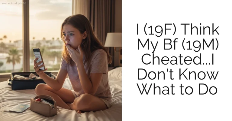 I (19F) Think My Bf (19M) Cheated...I Don't Know What to Do
