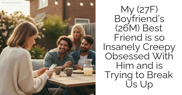 My (27F) Boyfriend’s (26M) Best Friend is so Insanely Creepy Obsessed With Him and is Trying to Break Us Up