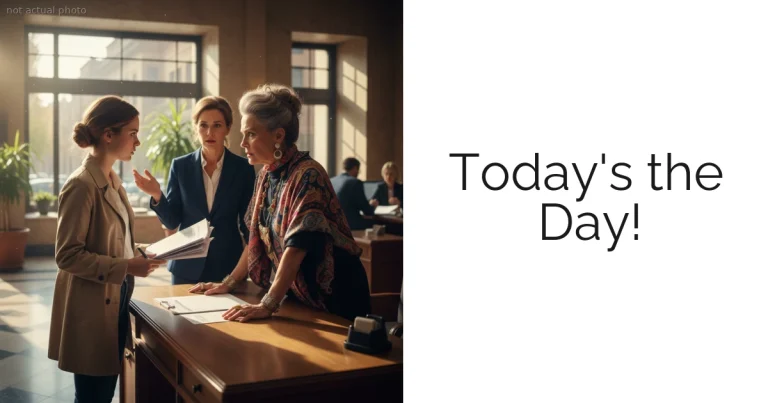 Today's the Day!