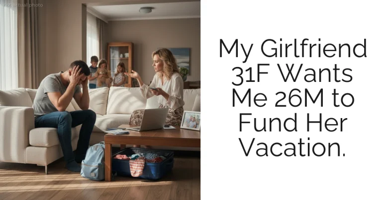 My Girlfriend 31F Wants Me 26M to Fund Her Vacation.