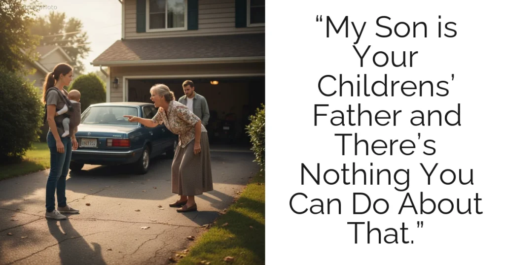 “My Son is Your Childrens’ Father and There’s Nothing You Can Do About That.”