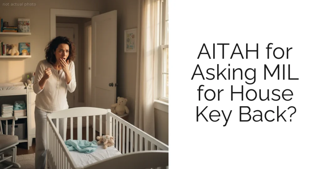 AITAH for Asking MIL for House Key Back?
