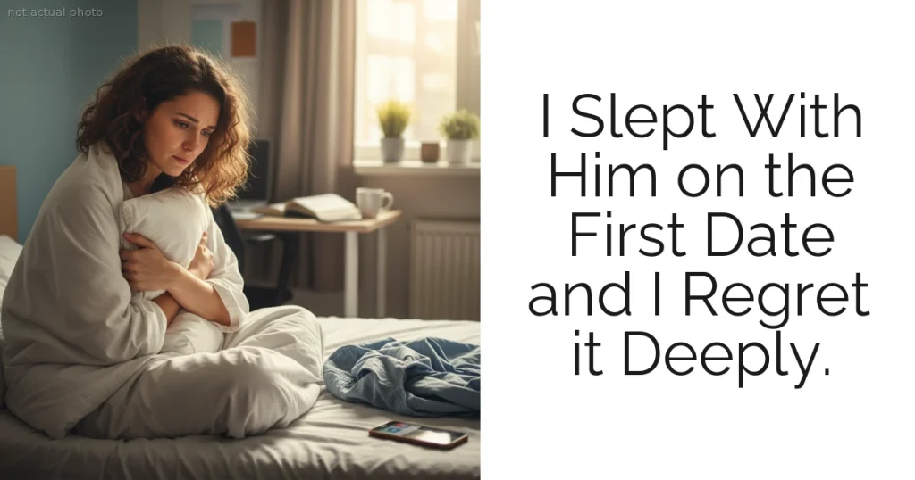 I Slept With Him on the First Date and I Regret it Deeply.
