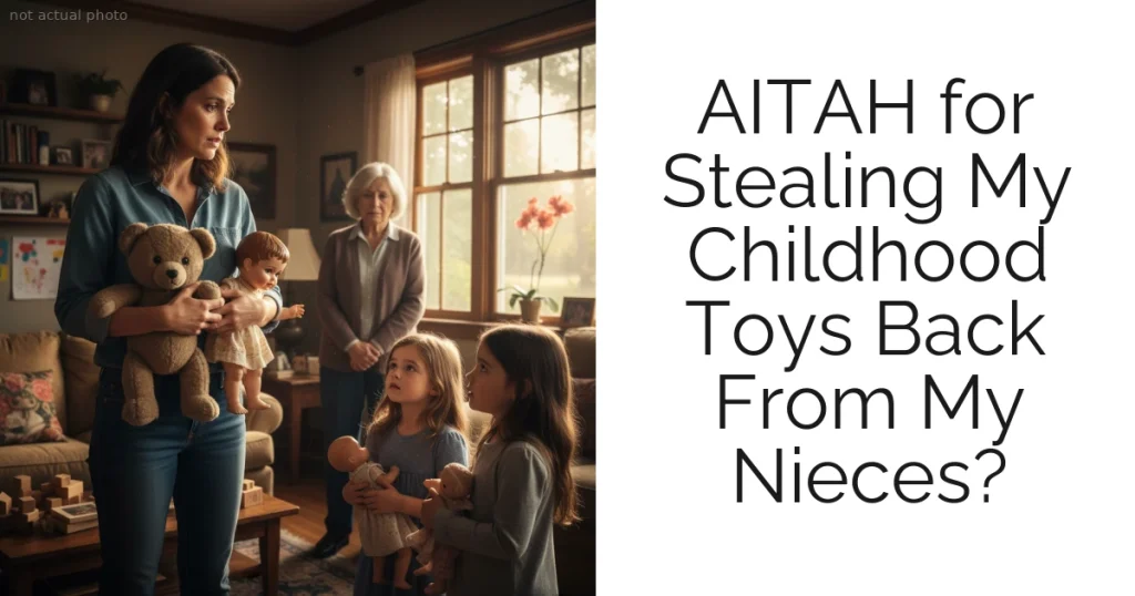 AITAH for Stealing My Childhood Toys Back From My Nieces?