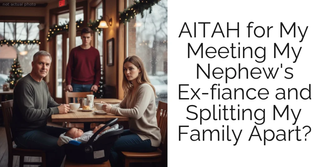 AITAH for My Meeting My Nephew's Ex-fiance and Splitting My Family Apart?