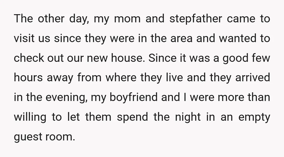 The other day, my mom and stepfather came to visit us since they were in the area and wanted to check out our new house. Since it was a good...