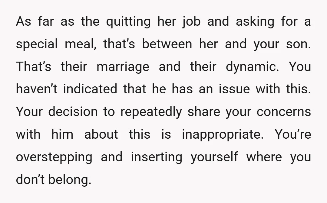 u/not-t0day-satan
NTA.
I'm 30 weeks along and would never behave like this.
But I'm not sure how often you'll see your grandchild if you can't repair the relationship.