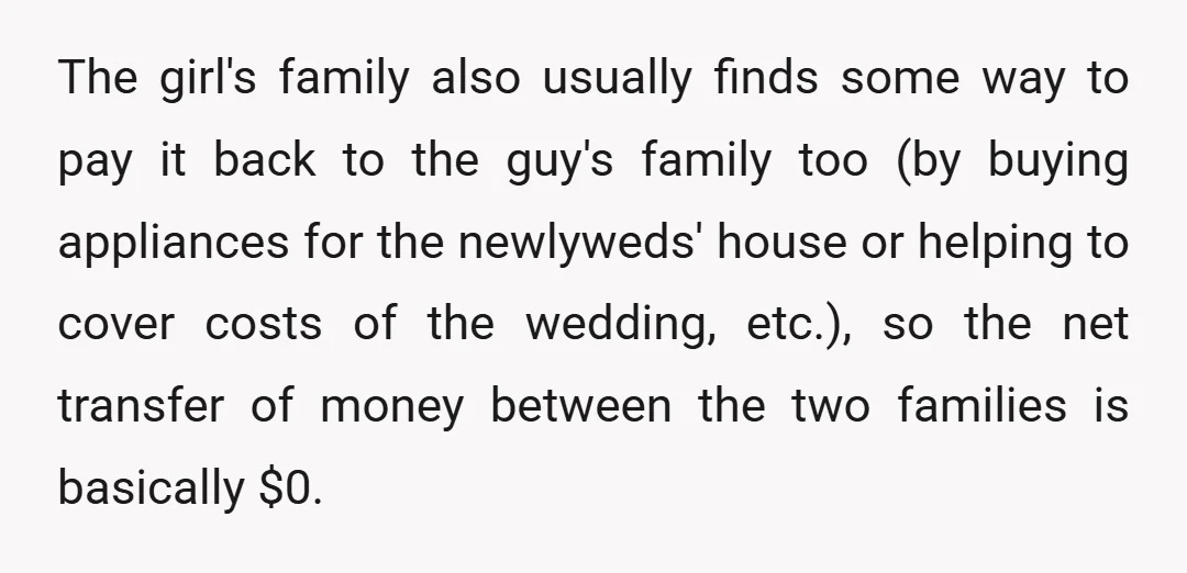 For the couple's kids to have the guy's surname.