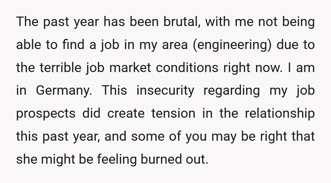 The past year has been brutal, with me not being able to find a job in my area (engineering) due to the terrible job market conditions right now. I am...