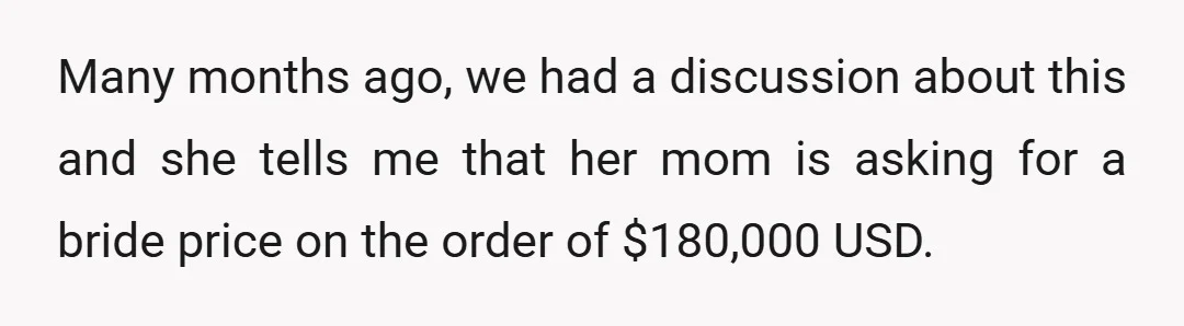 So most people at this point do it ceremonially and it's typically a small amount of money (think a few thousand USD).