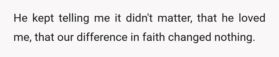 Not an agnostic partner.