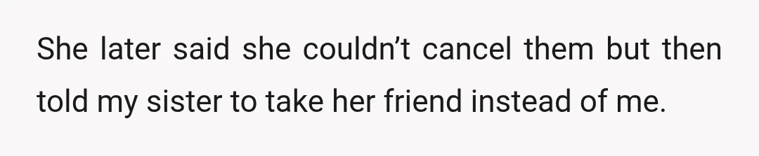 She is also now saying that she never agreed to hand the money over to me and that she only did so because she felt controlled to by me and...
