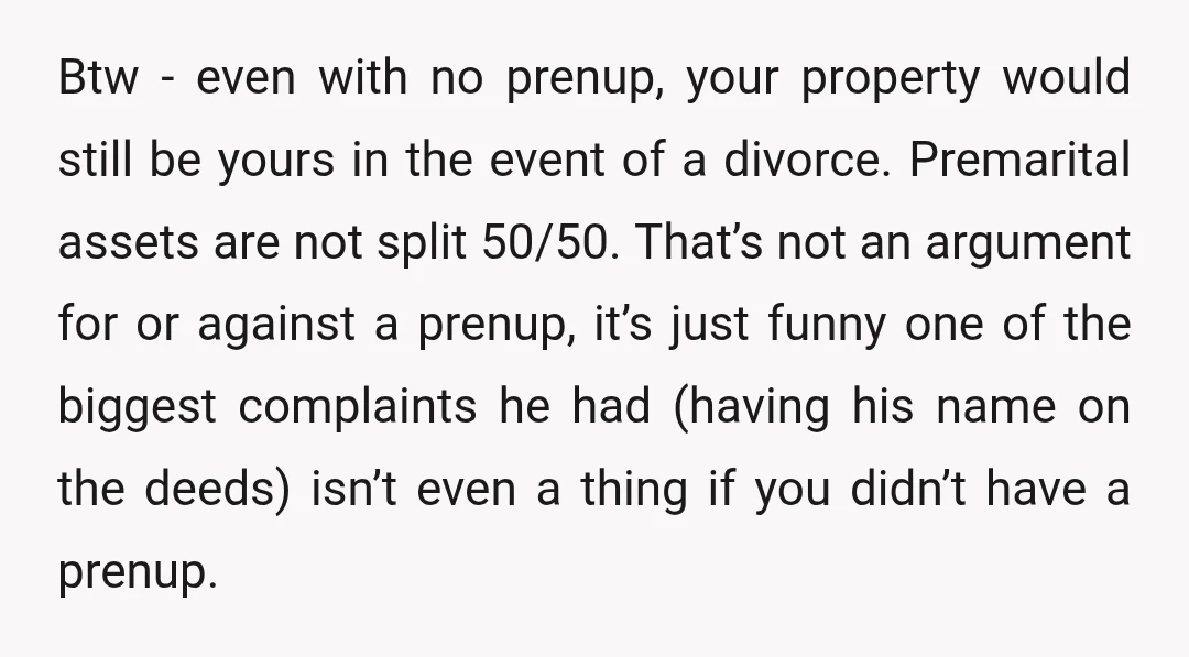 u/Prestigious-Ear-8877
It's so odd how many men are the actual gold diggers in our lives.  You were smart to dump him.