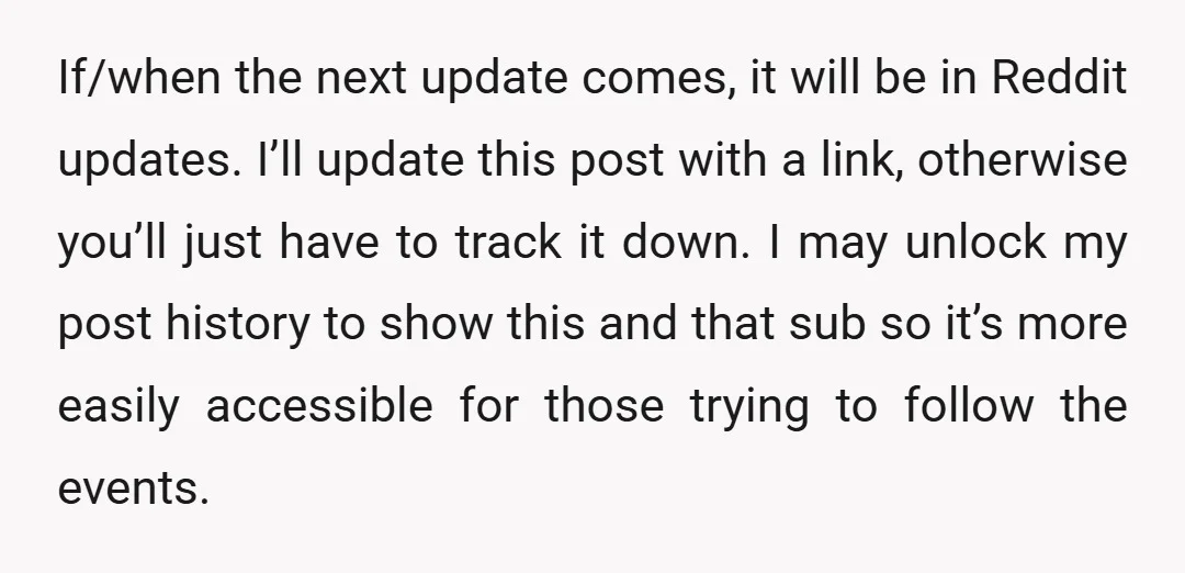 If/when the next update comes, it will be in Reddit updates. I’ll update this post with a link, otherwise you’ll just have to track it down. I may unlock my...