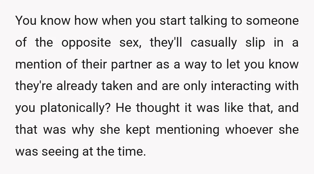 During our conversation, Jake reassured me that he loves me and only wants me. He apologized for not resolving this sooner and said he just felt super awkward at the...