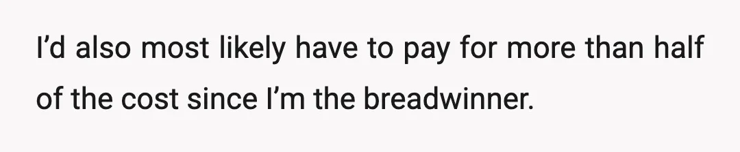 Money is already very tight for us because of this tough economy and because of vet bills.